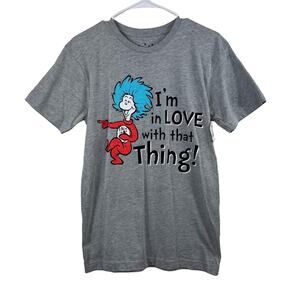 Universal Studios New Unisex Small "Thing" Graphic T-Shirt Dr Seuss Kidscore